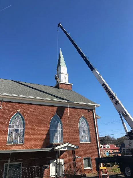 Church Steeple Construction